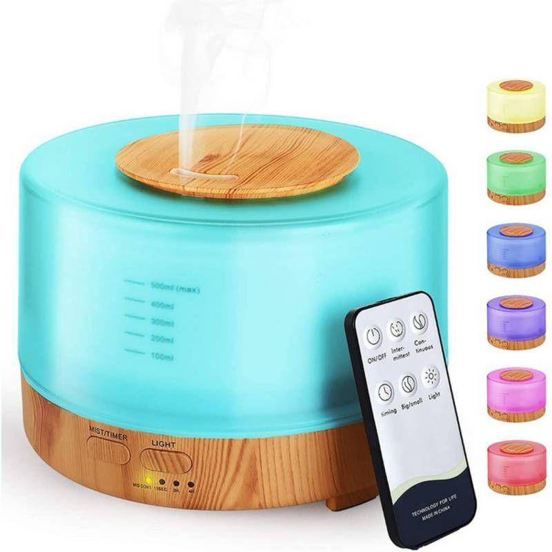 Difusor De Aromas Humidificador Led-2