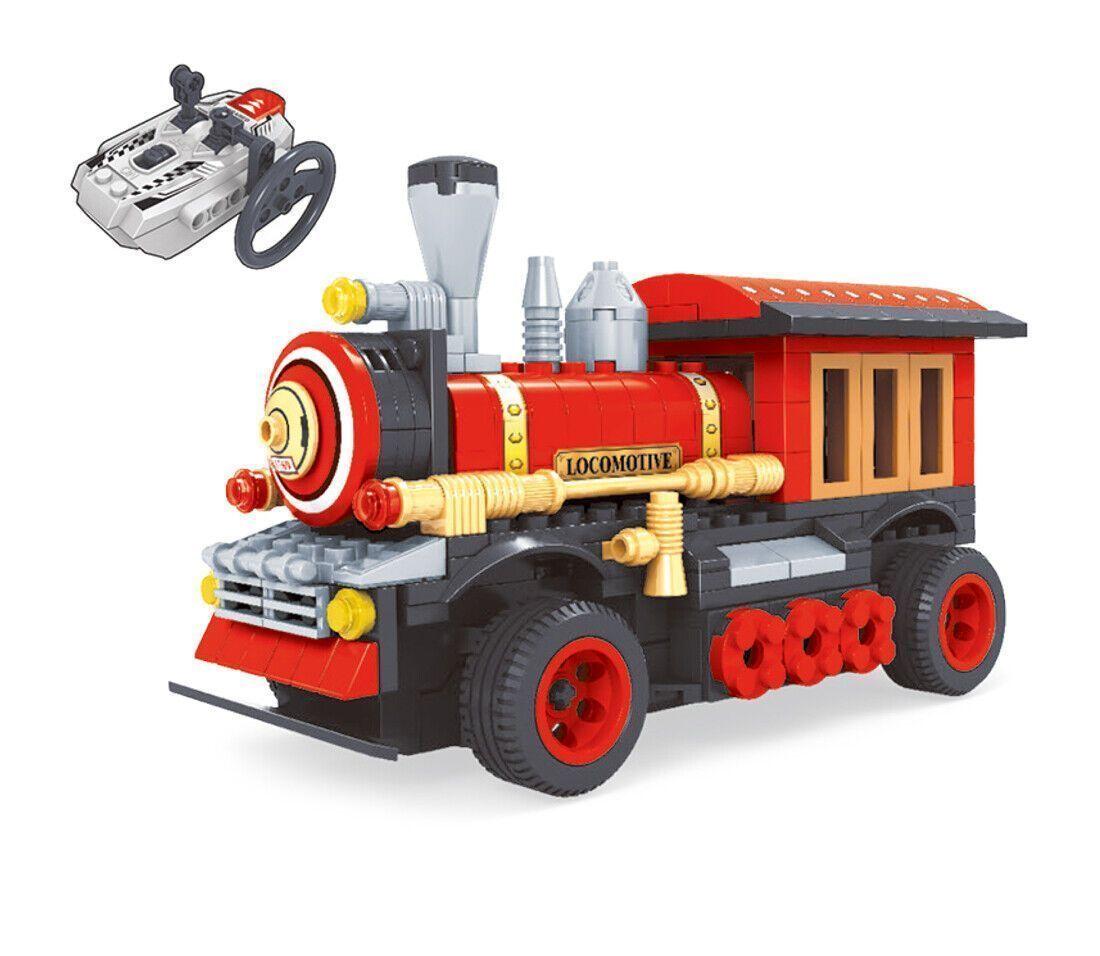 BRICTEK TREN CON CONTROL REMOTO 326 PIEZAS BLOQUE CONSTRUCCIÓN-1