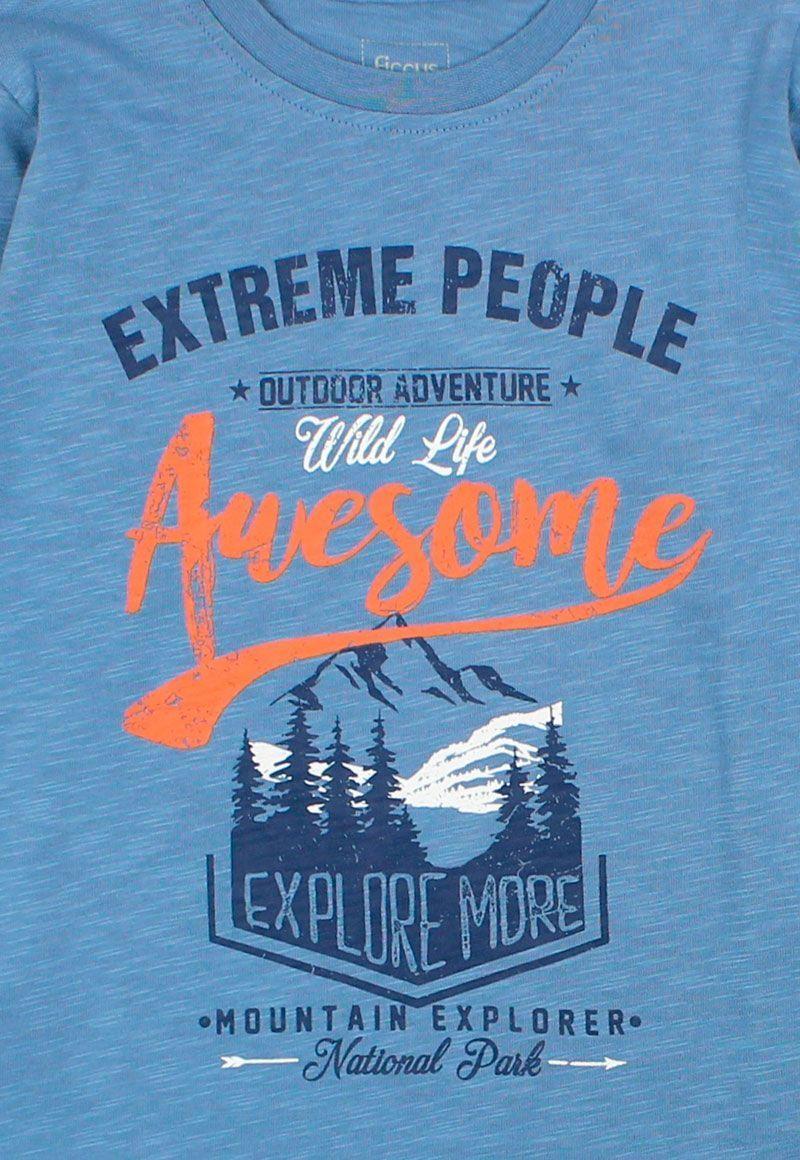 Polera Kids Niño Awesome Ecolife-2
