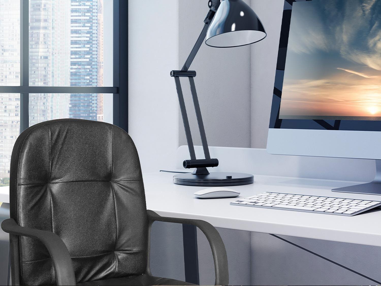 Silla Ejecutiva Simil Cuero c/Rue Xtech AM160GEN27 Negra-4