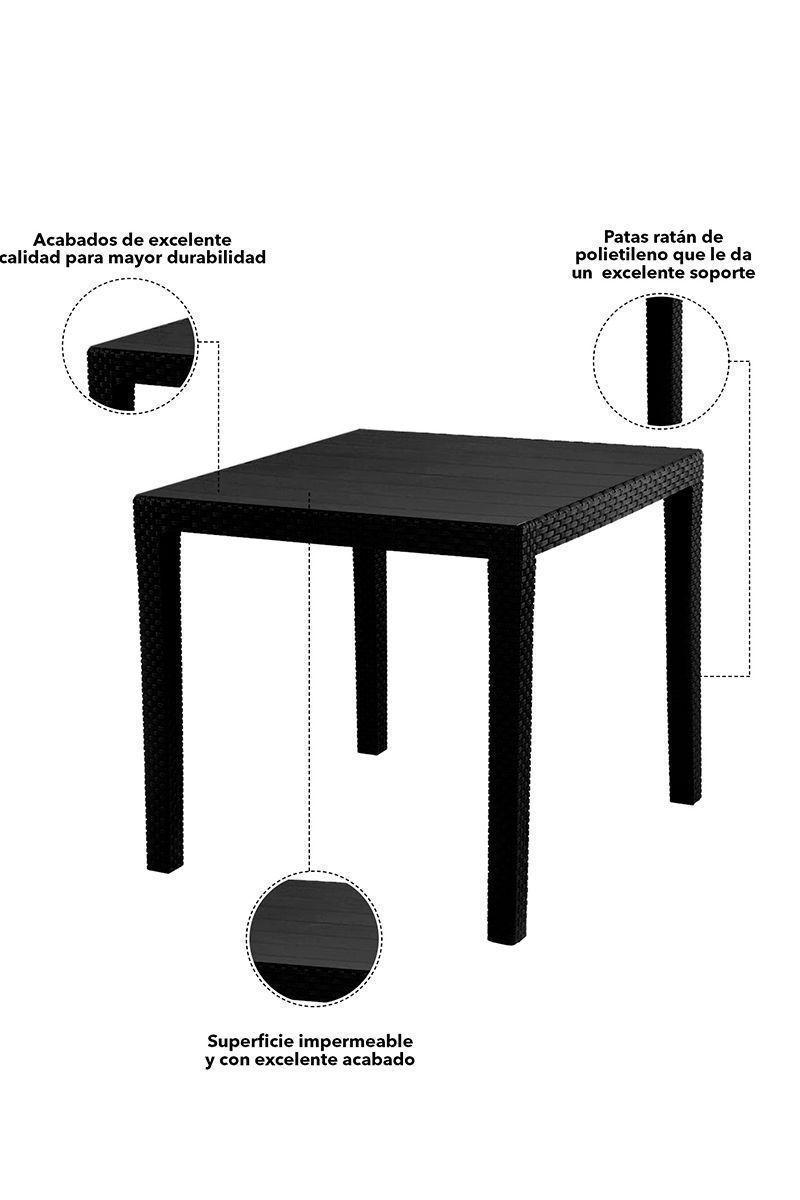 Mesa Auxilia Terraza 38x51x71 cm-3