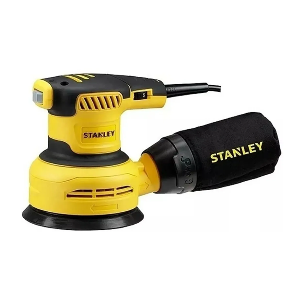 Lijadora Roto Orbital 125mm 300w Stanley Ss30-b2c-0