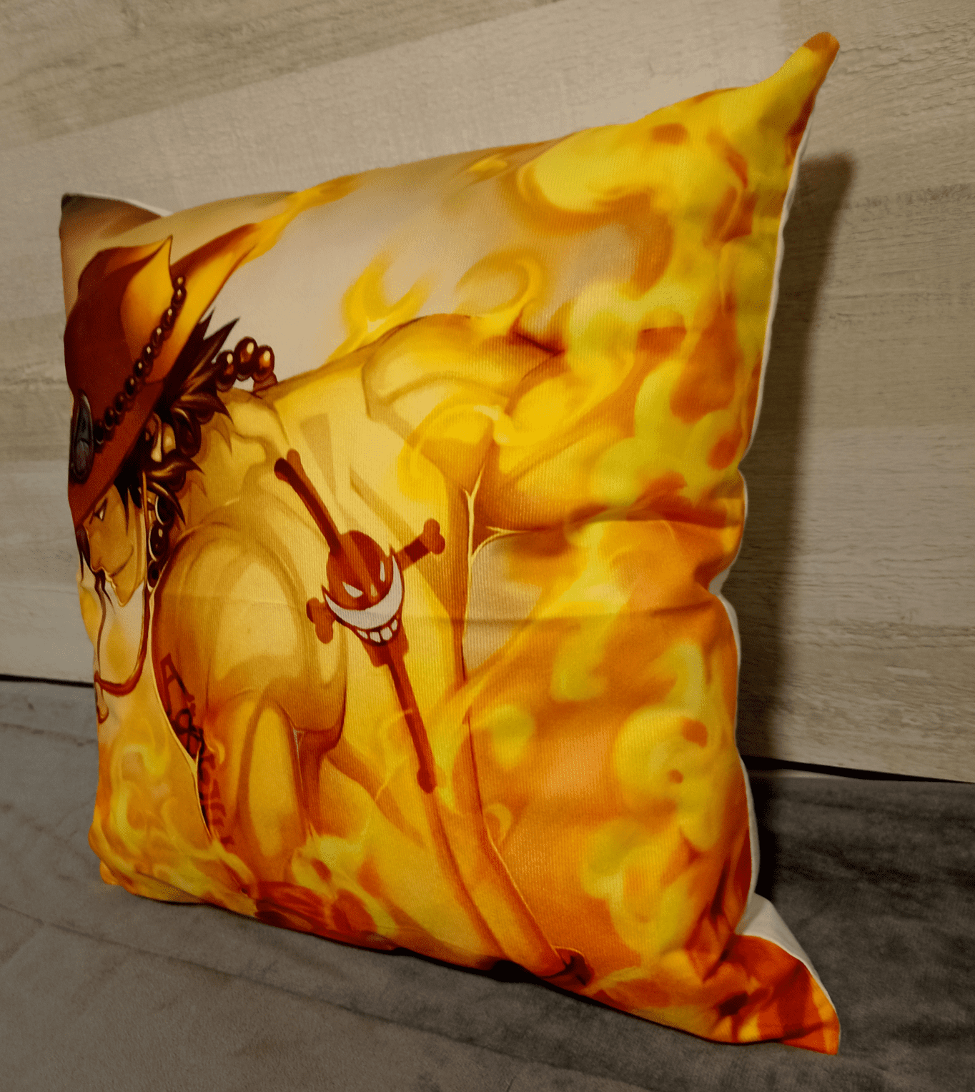 Cojín Felpa 45x45 cm De Port Gas D Ace Extra Suave -1