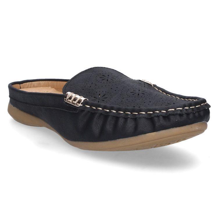 Babucha Casual Mujer Dakota - U935 Negro-0