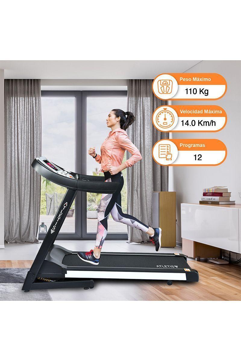 Trotadora Atletis Elite DST900 con Bluetooth Negro-1