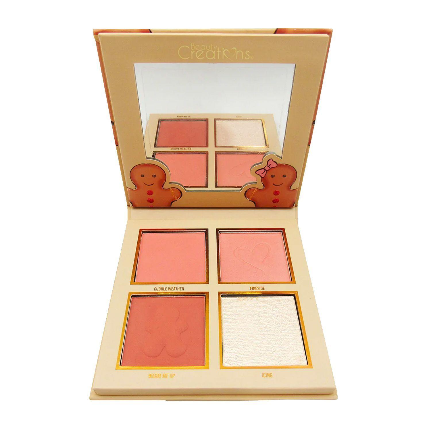 Paleta de Iluminador y Rubor "Let's Get Cozy" de Beauty Creations-1