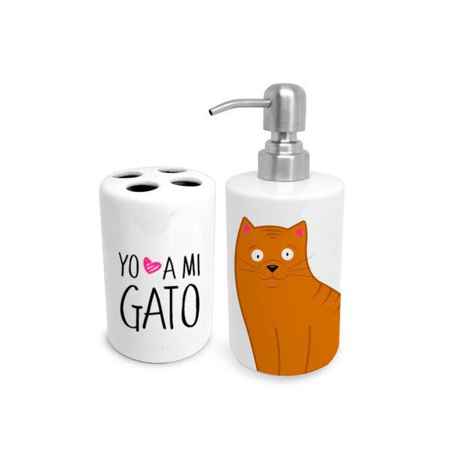 Set de Baño - Gatos siames-2