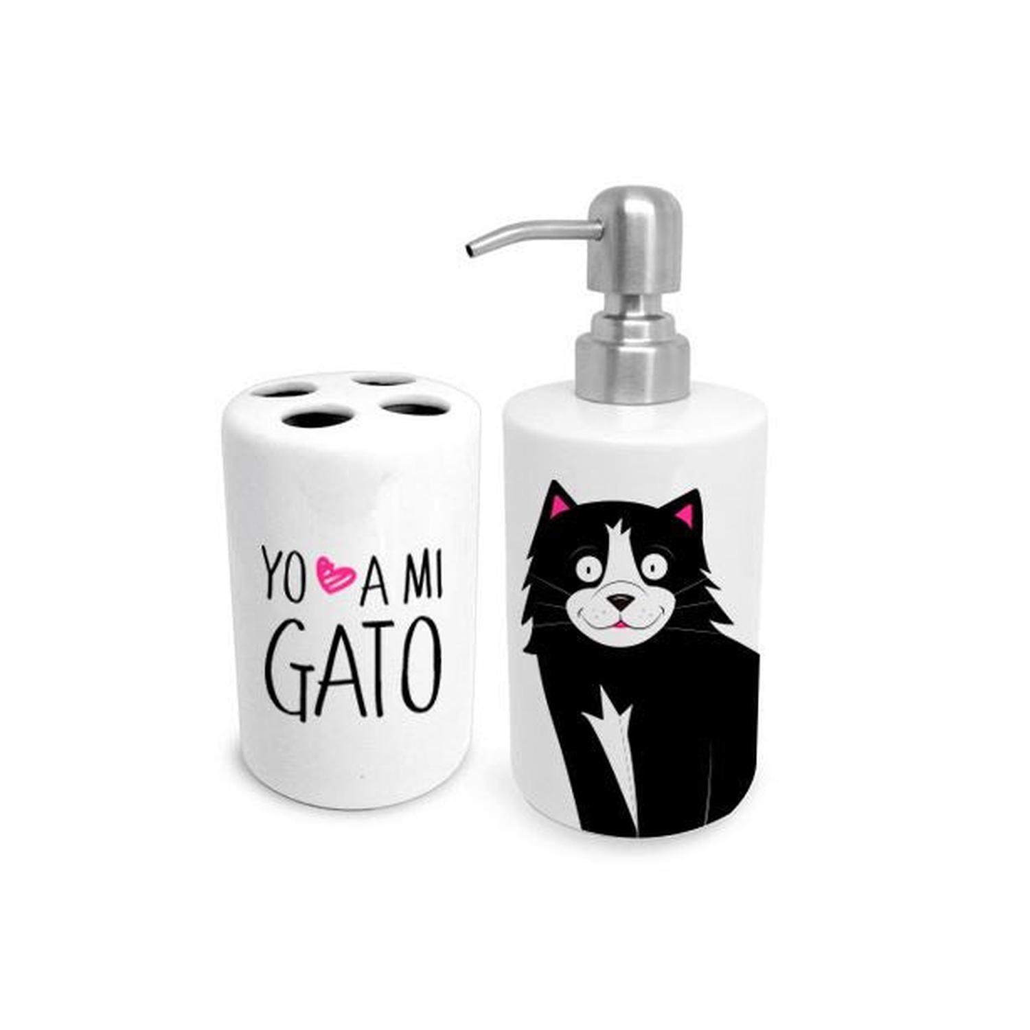 Set de Baño - Gatos siames-1
