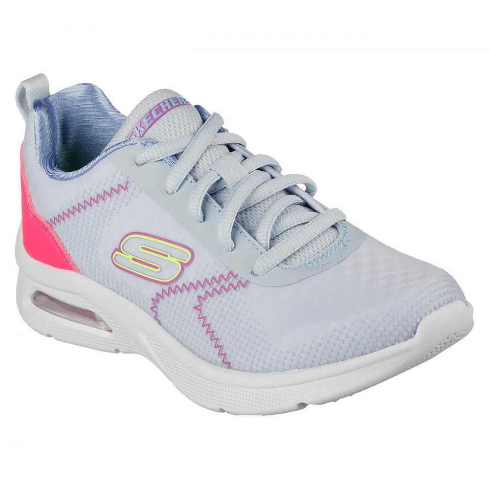 Zapatilla Niña Microspec Max Celeste Skechers-0
