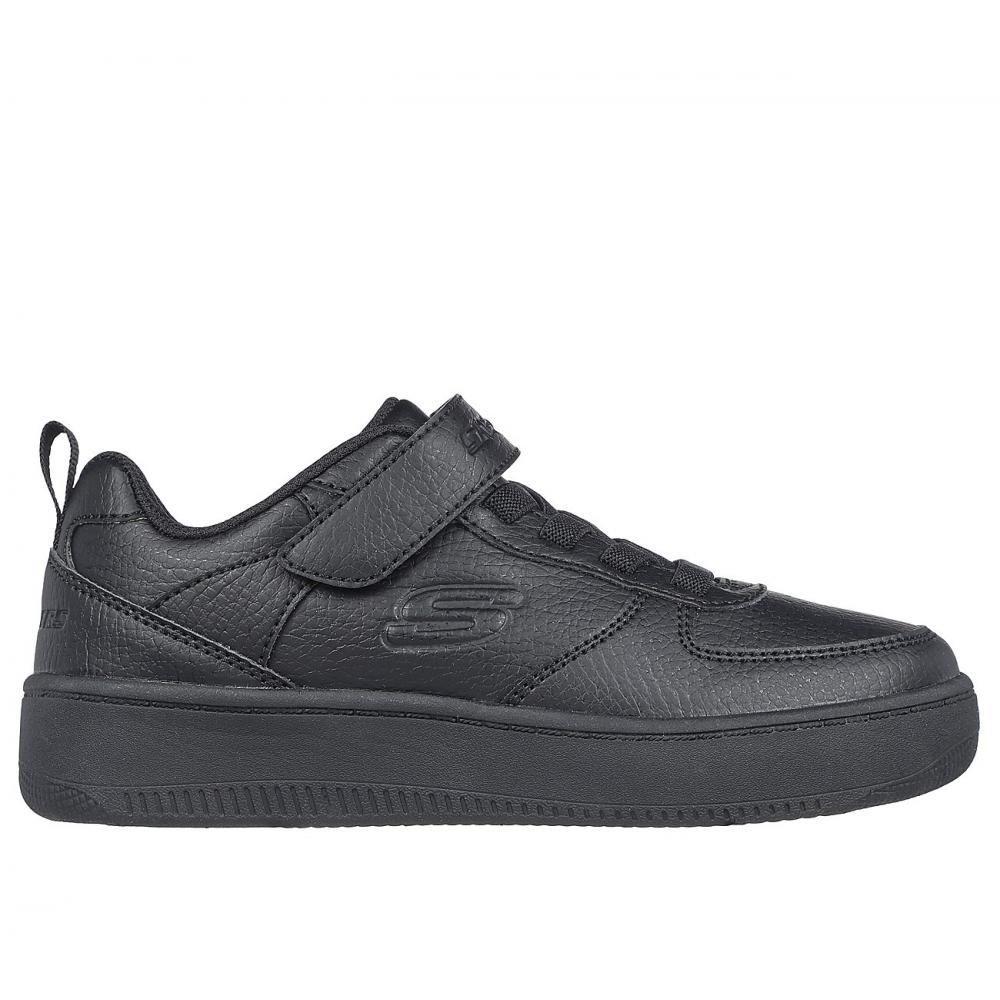 Zapatilla Niño Sport Court 92 Negro Skechers-0