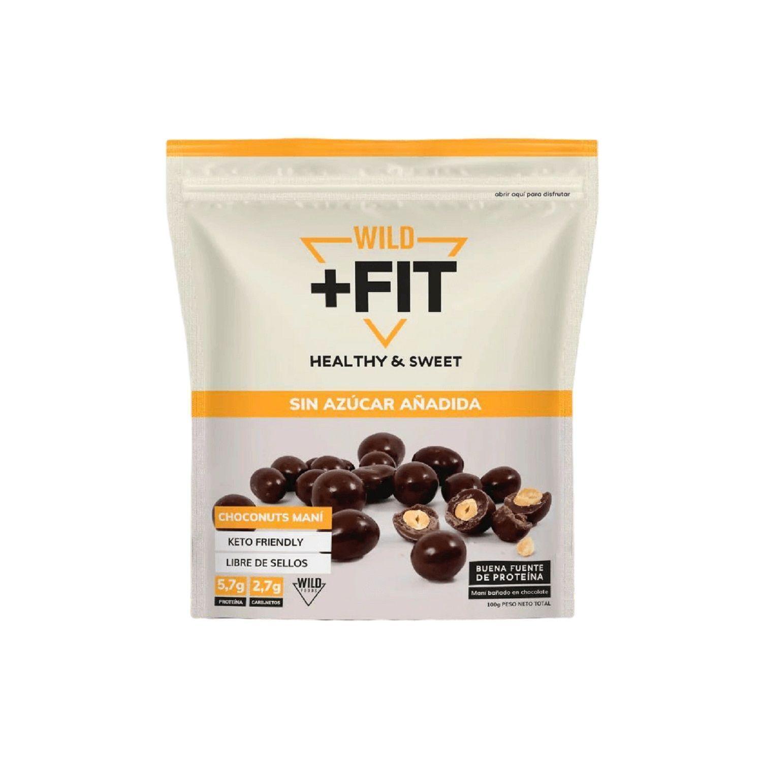Wild Fit Choco Crunch Maní 100g-0