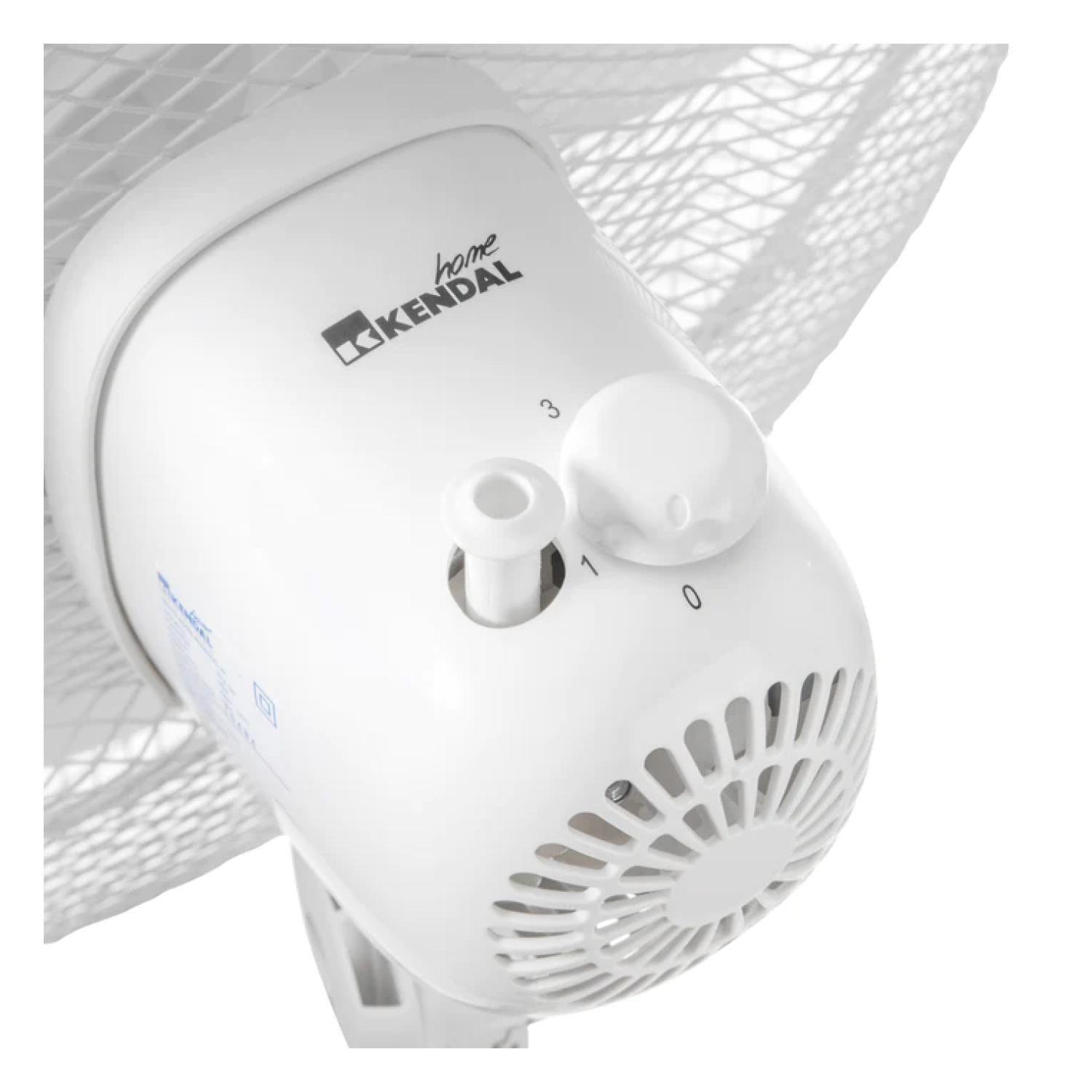 Ventilador De Pie 16 Pulgadas 35W 3Vel Blanco-3