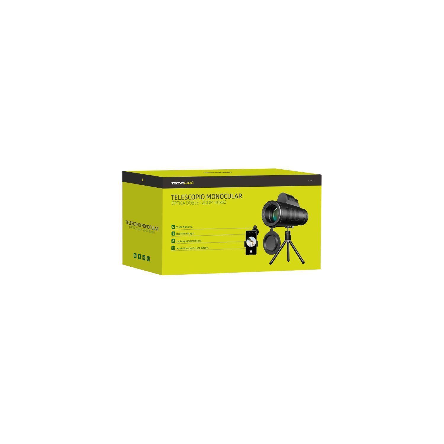 Telescopio Monocular Portatil Zoom 40x60 Tecnolab-2