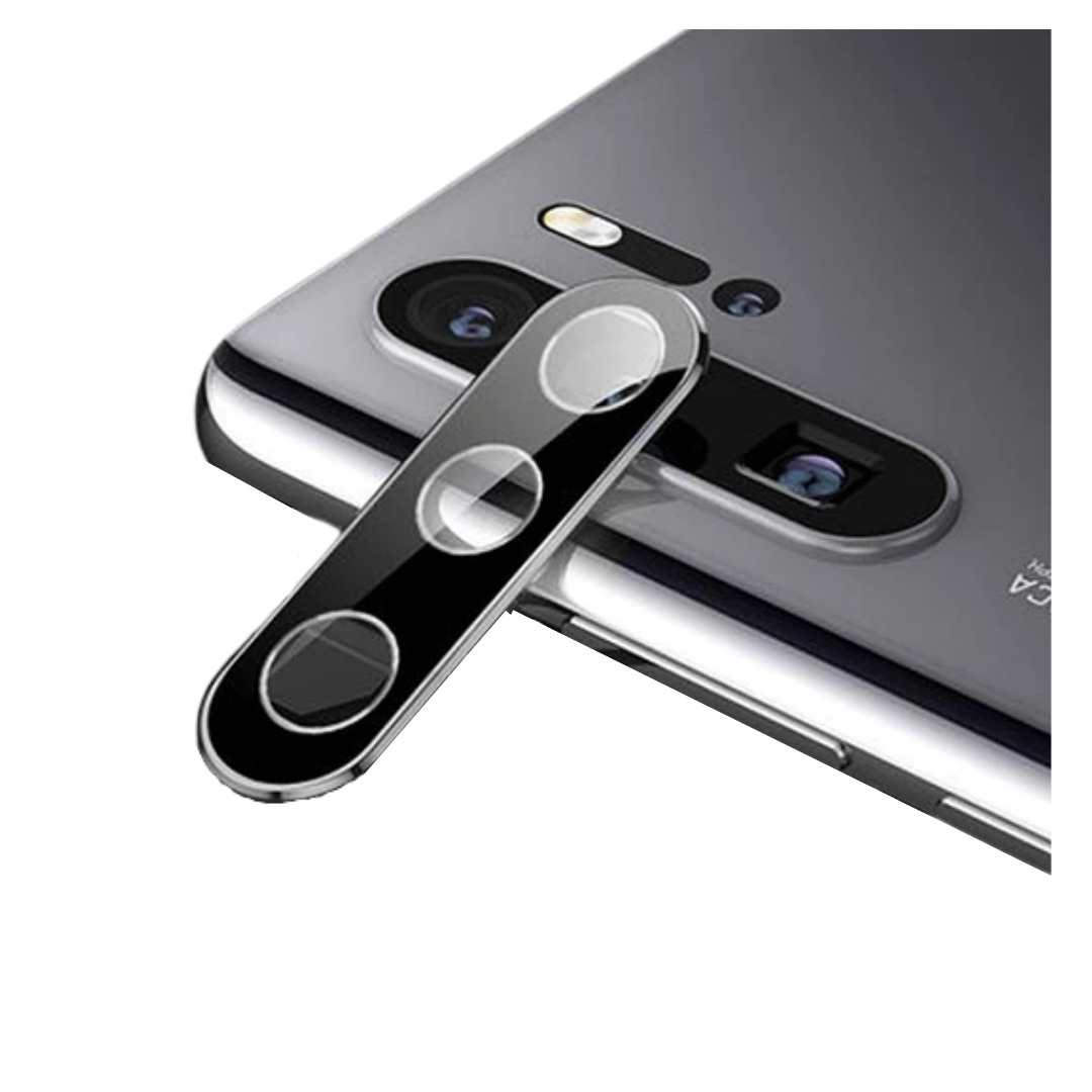 Lamina Vidrio + Titanium Cámara Para Huawei P30 Pro-1