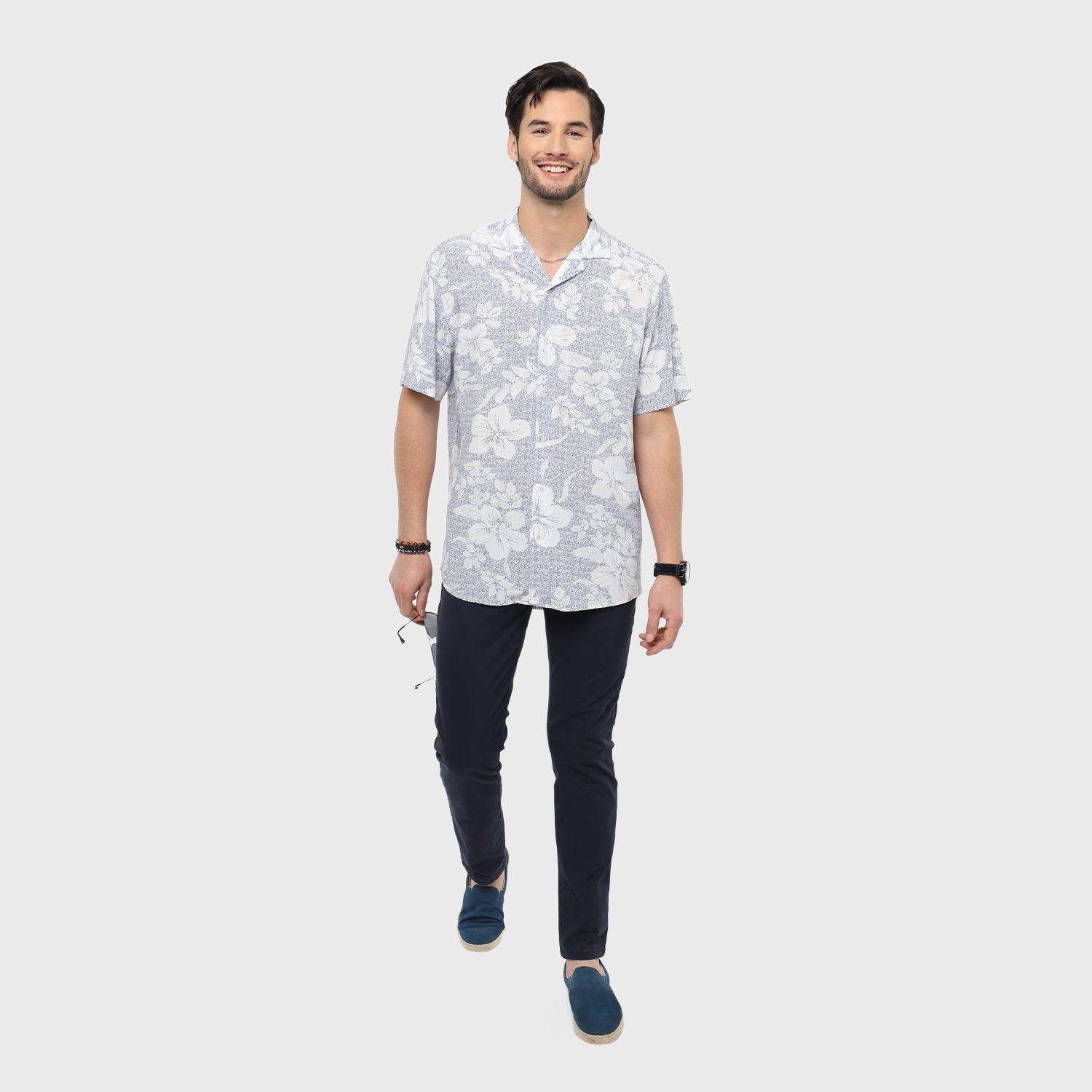 Camisa Manga Corta Guayabera Arrow-3