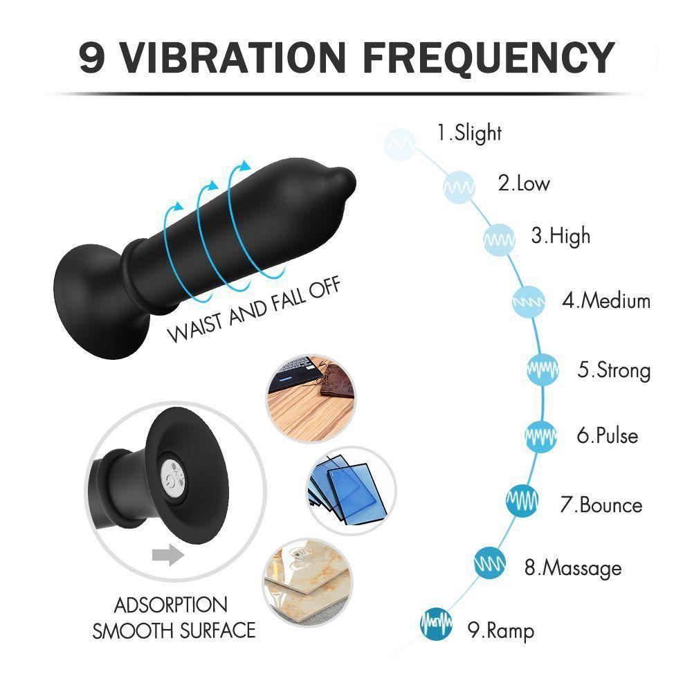 Plug Anal Vibrador Control Remoto Titi-6