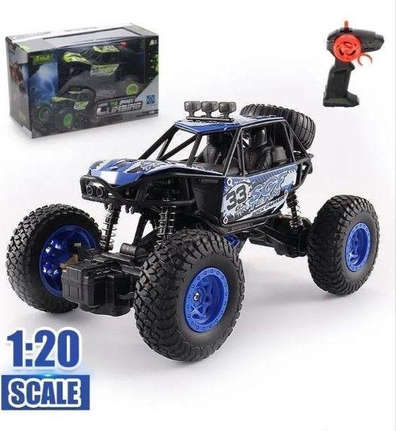Auto Todo Terreno 4x4 a Control Remoto - Climbing Cart-0