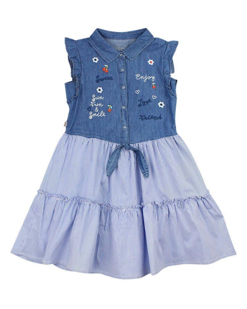 Vestido Kids Niña #Denimlife Ficcus-0