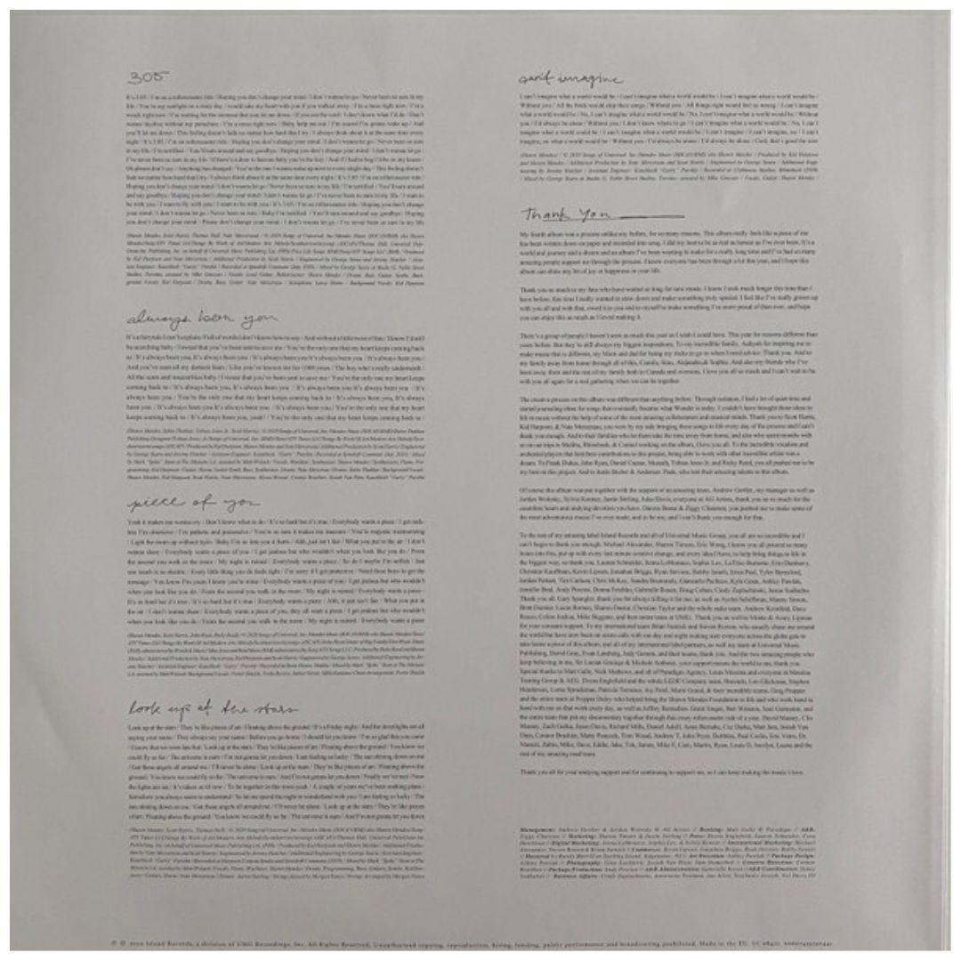 SHAWN MENDES - WONDER  VINILO-2