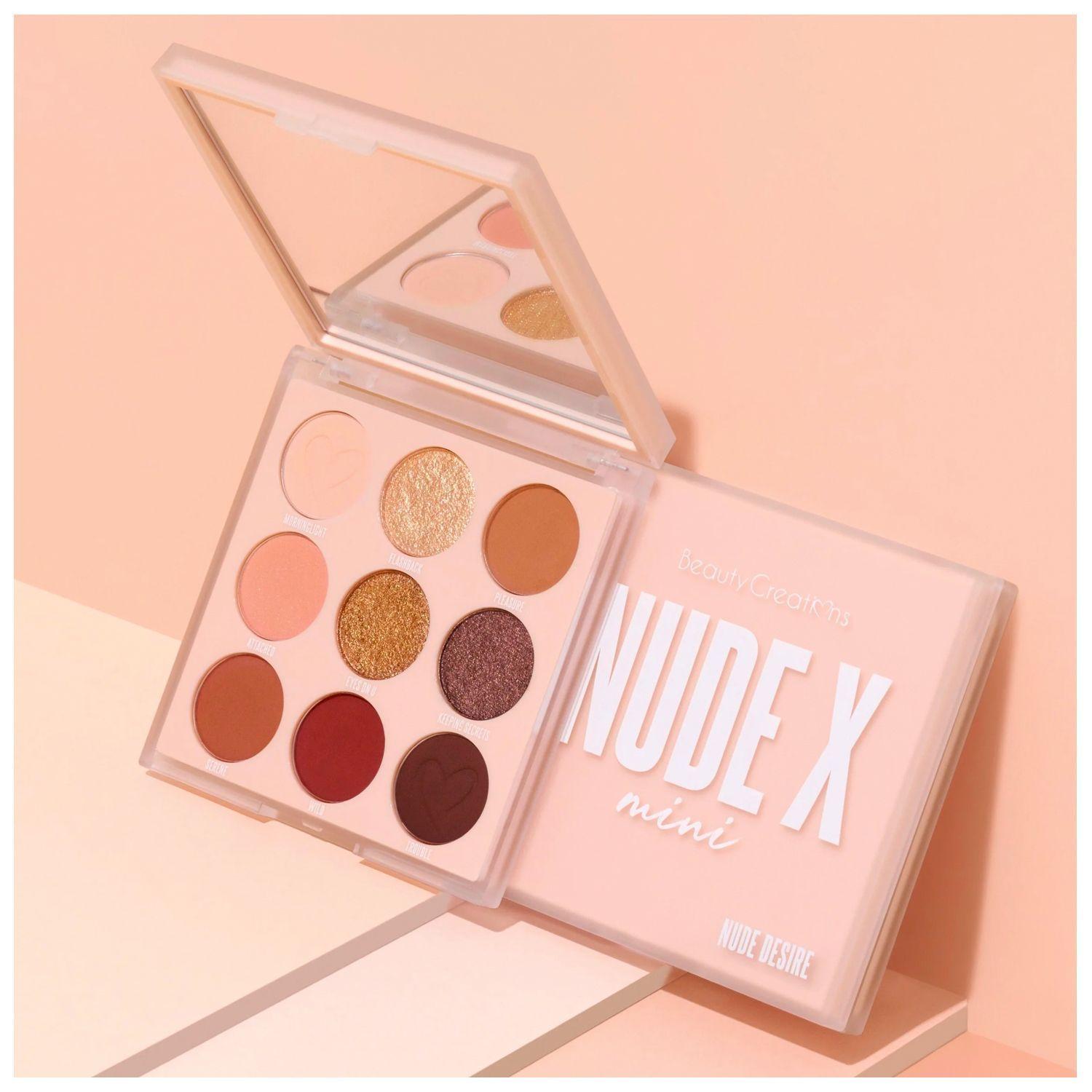 Paleta De Sombras Nude X Mini "Nude Desire" Beauty Creations-4