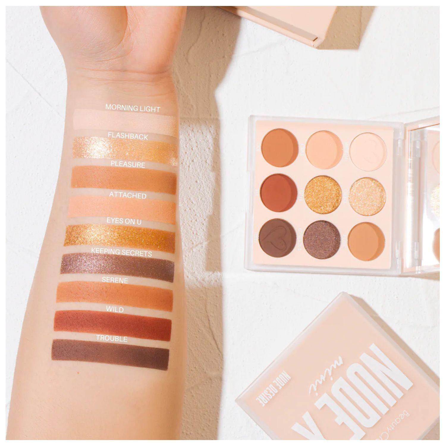 Paleta De Sombras Nude X Mini "Nude Desire" Beauty Creations-5