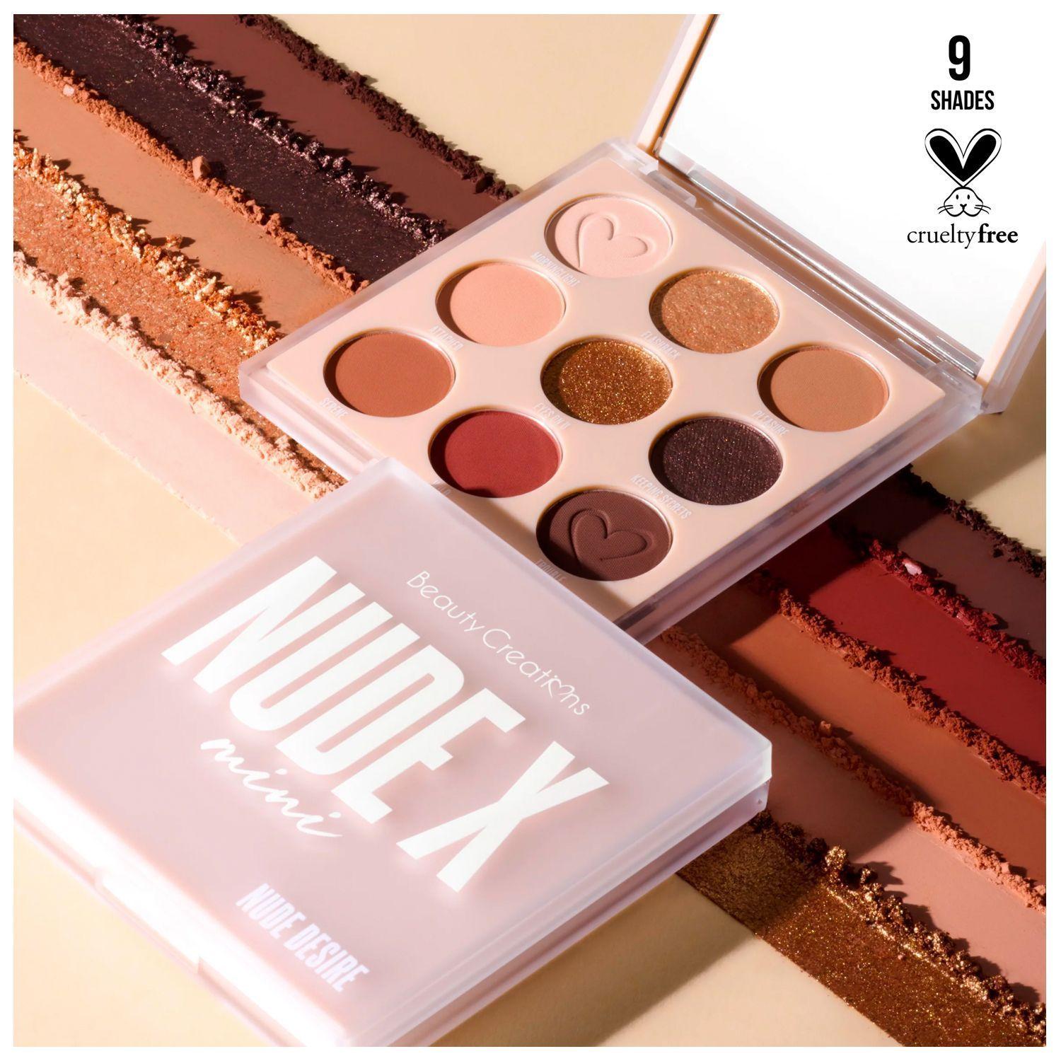 Paleta De Sombras Nude X Mini "Nude Desire" Beauty Creations-2