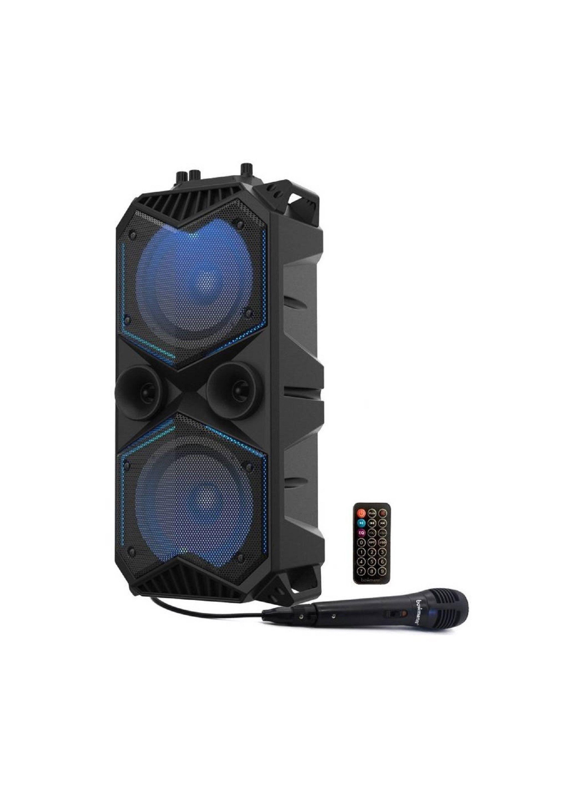 Parlante Portátil Bluetooth Karaoke Fm Bowmann Bts-265k-0