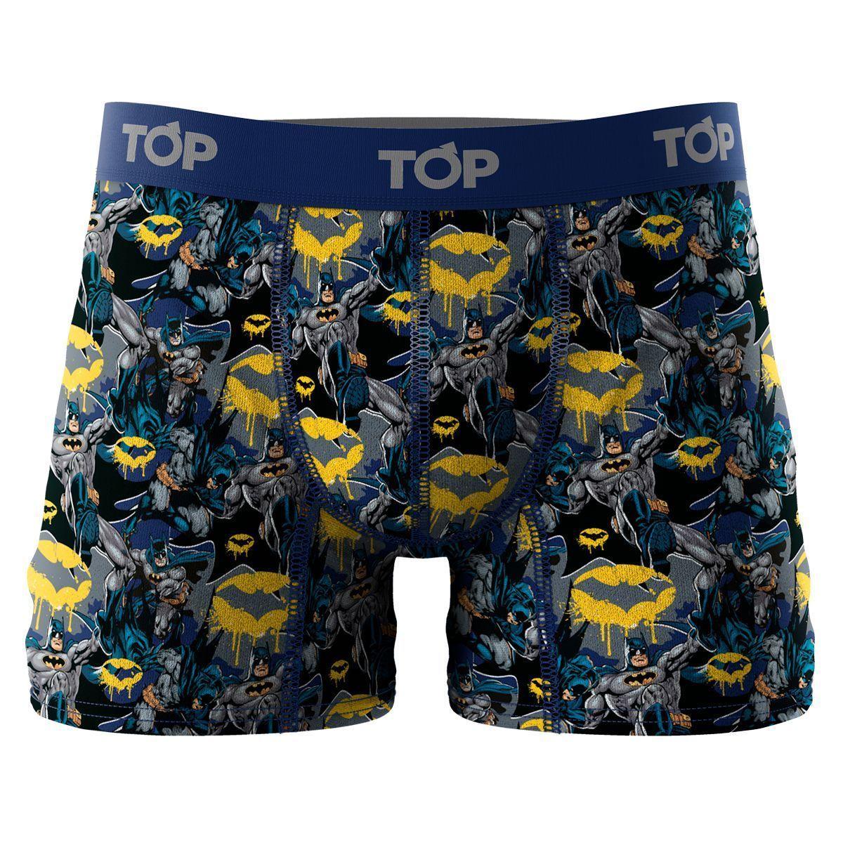 Bóxer Medio Microfibra Batman Pack 3 C2 Top-3