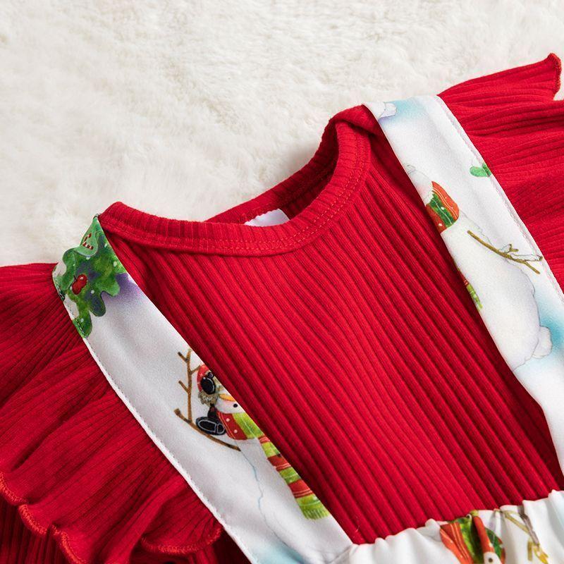 Conjunto navidad vestido, pilucho y cintillo-4