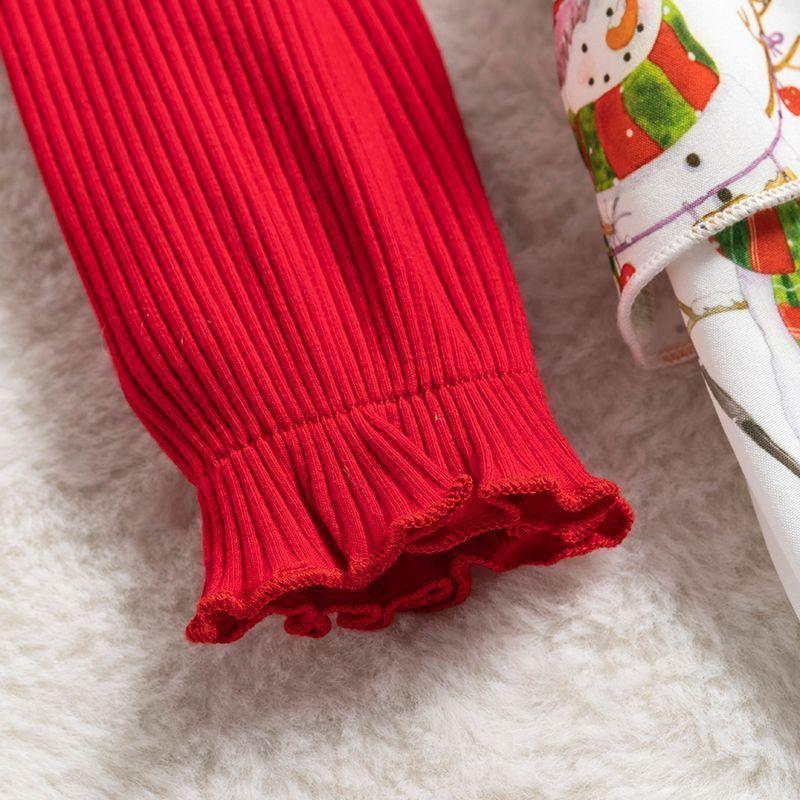 Conjunto navidad vestido, pilucho y cintillo-5