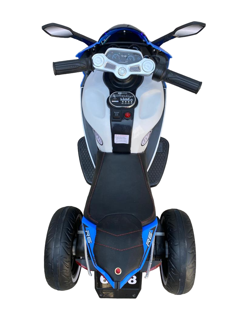 Moto a Batería XL 12Volt Tres ruedas Acelerador puño-2