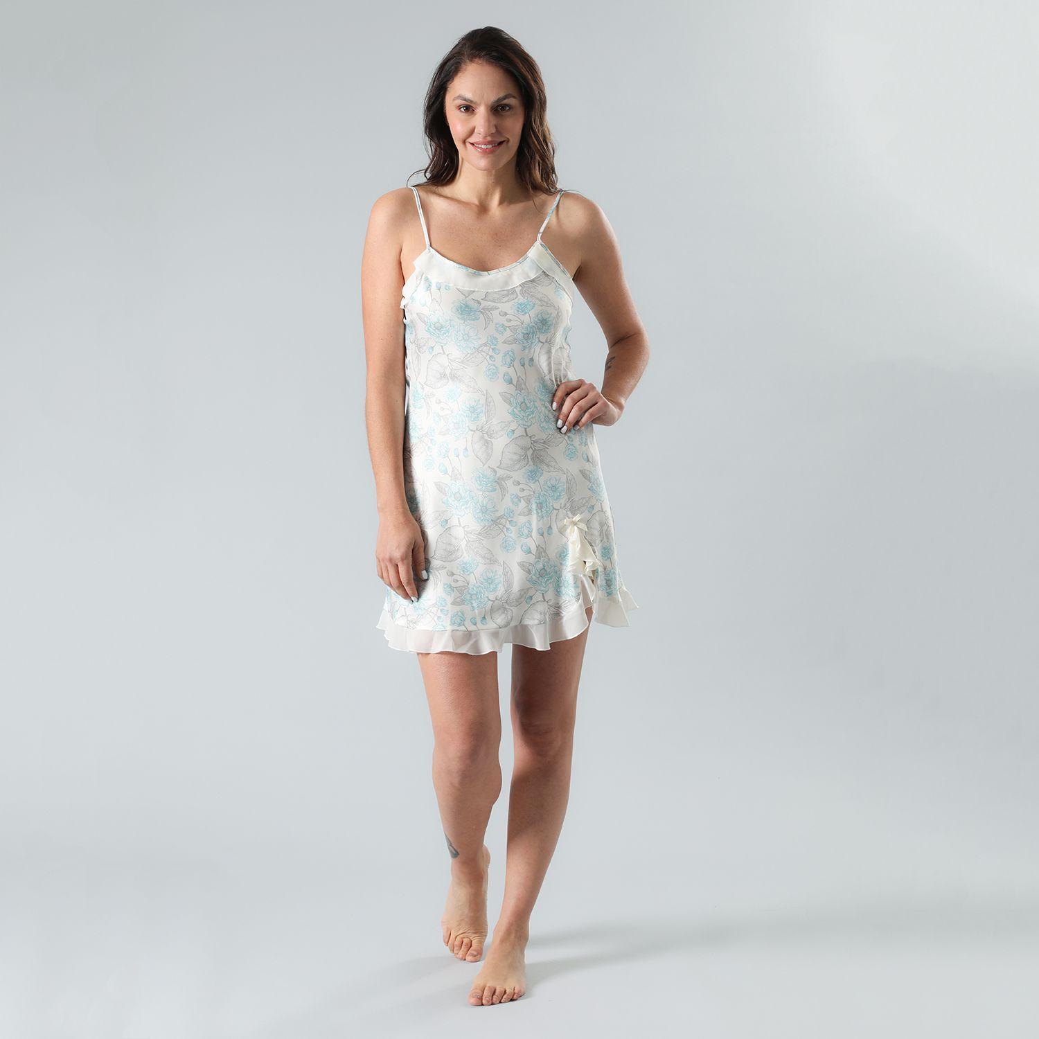 Camisola Satin Gasa Print-0