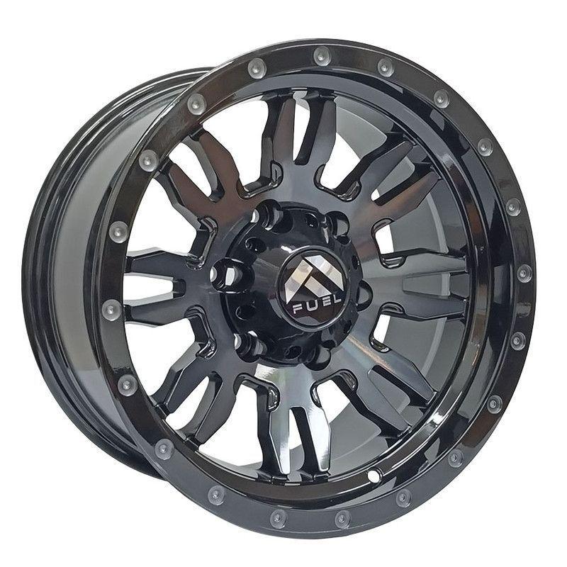 SET 4 LLANTA 16X8.5 6X139 ET-10 BLPWGVMR LOCKDOWN REPLICA-0