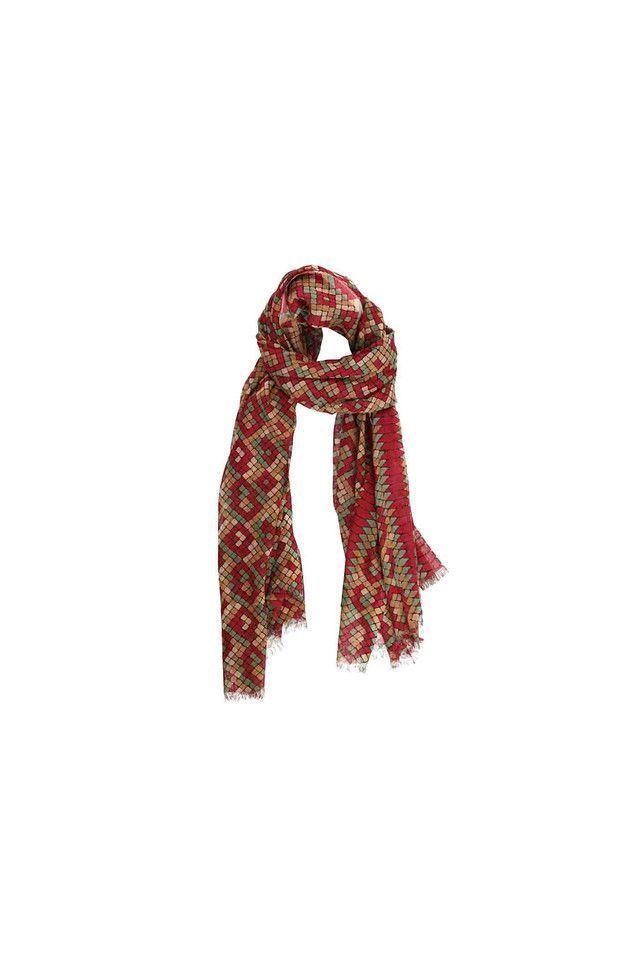 Pañuelo Estampado Croco Rojo ID-0