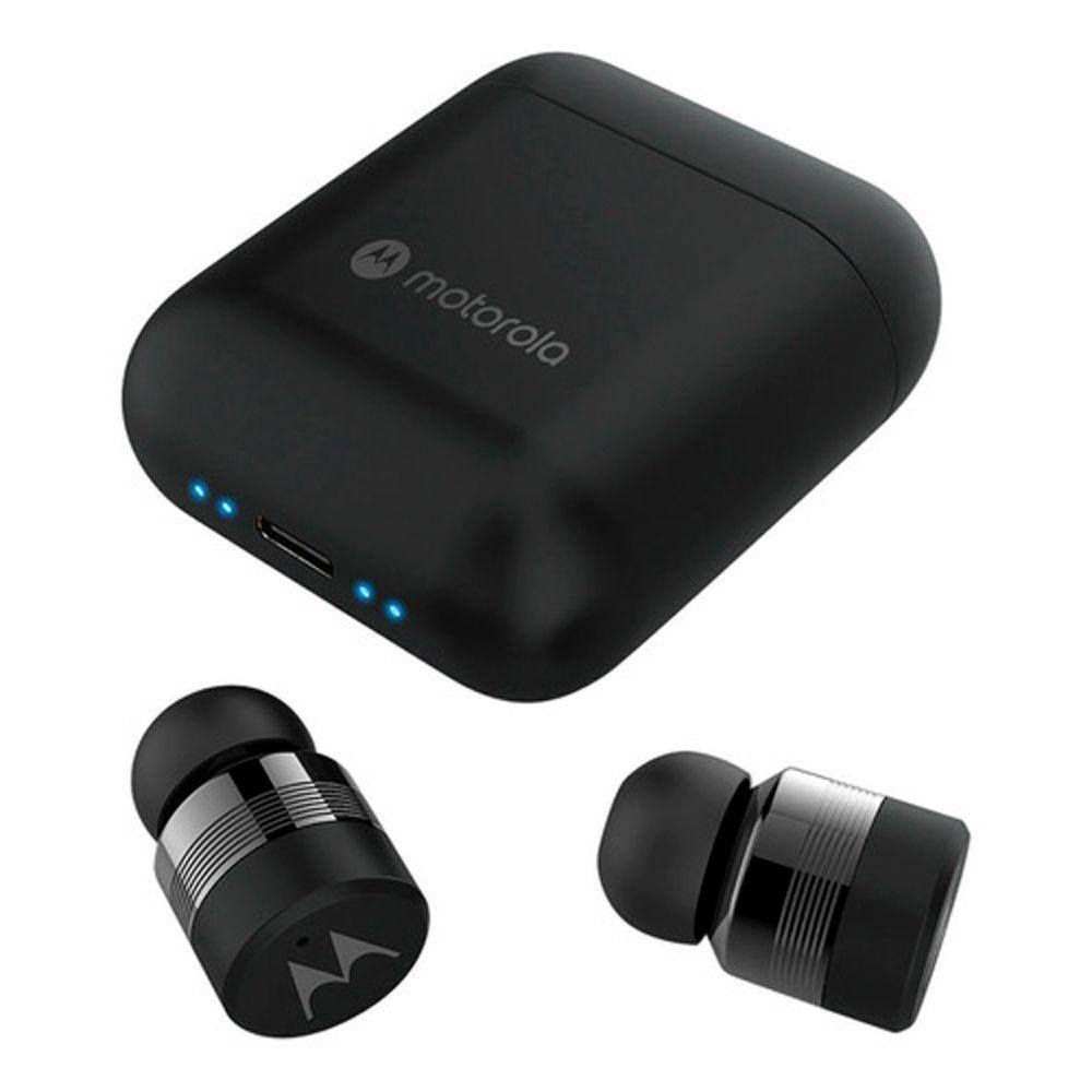 Audifonos Motorola Inalambricos Moto Buds 120 Negro Ipx5-2