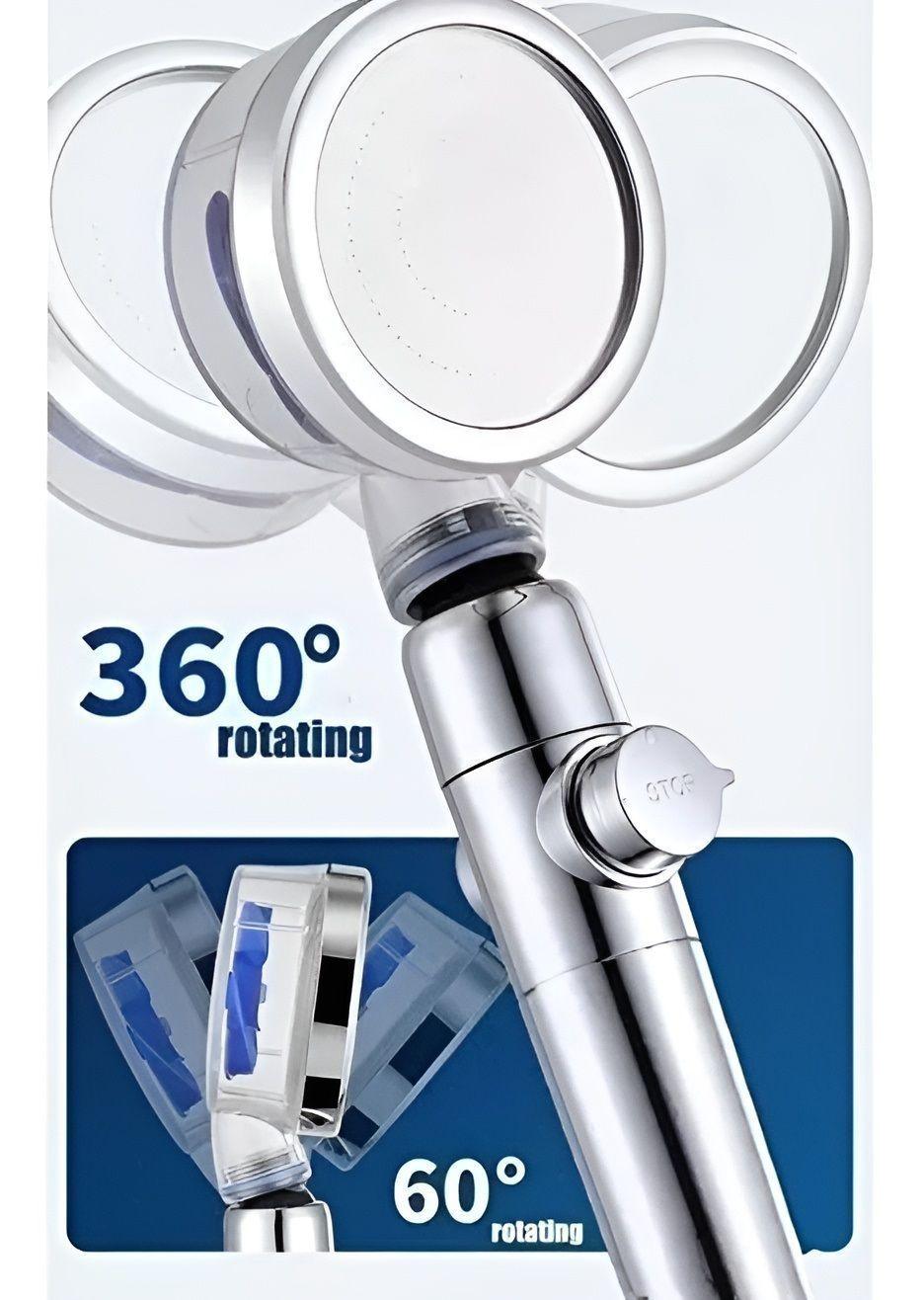 X3Eco Ducha Cabezal Teléfono Turbina A Presión-3