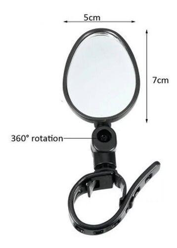  Espejo Retrovisor Para Bicicleta Ajustable Ciclismo-3