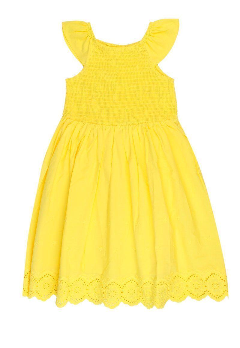 Vestido Kids Niña Broderie Sunset Ficcus-1