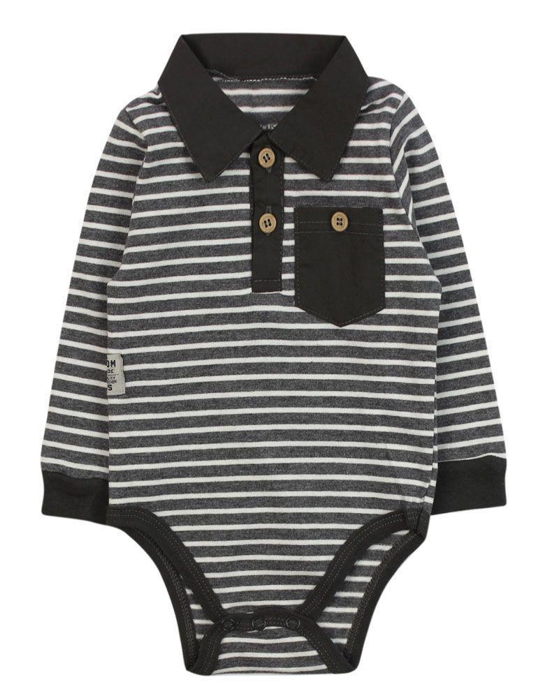 Body Bebé Niño C/Cuello Ficcus-0