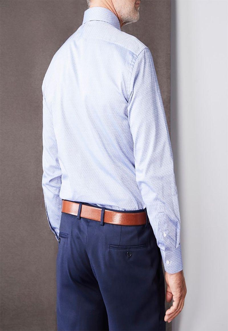 Camisa Azul Executive-1