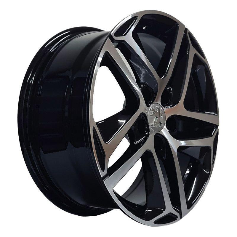 SET 4 LLANTA 17X7.5 5X108 ET25 BM REPLICA PEUGEOT-0