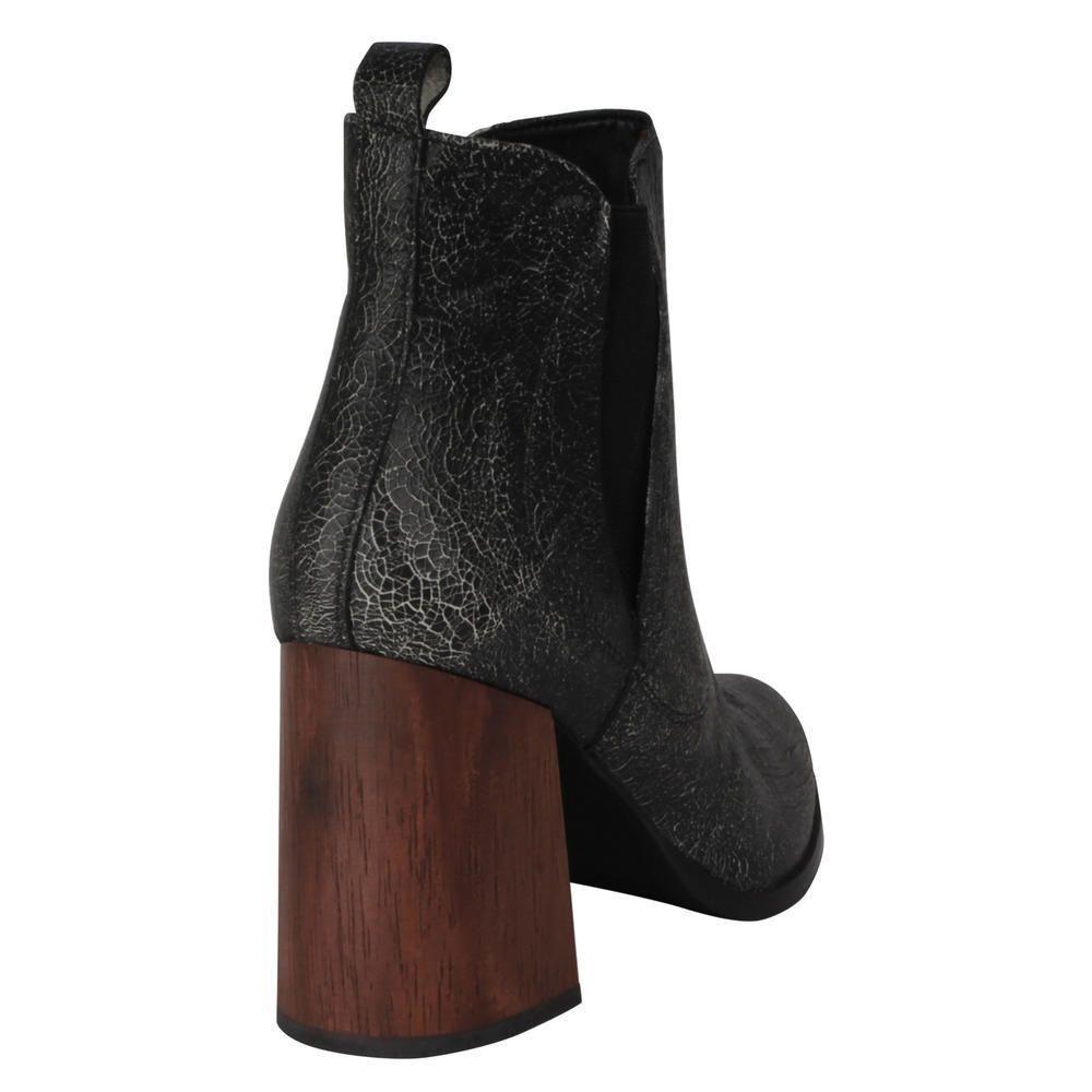 Botin Casual Mujer Zappa - X410 Negro-2