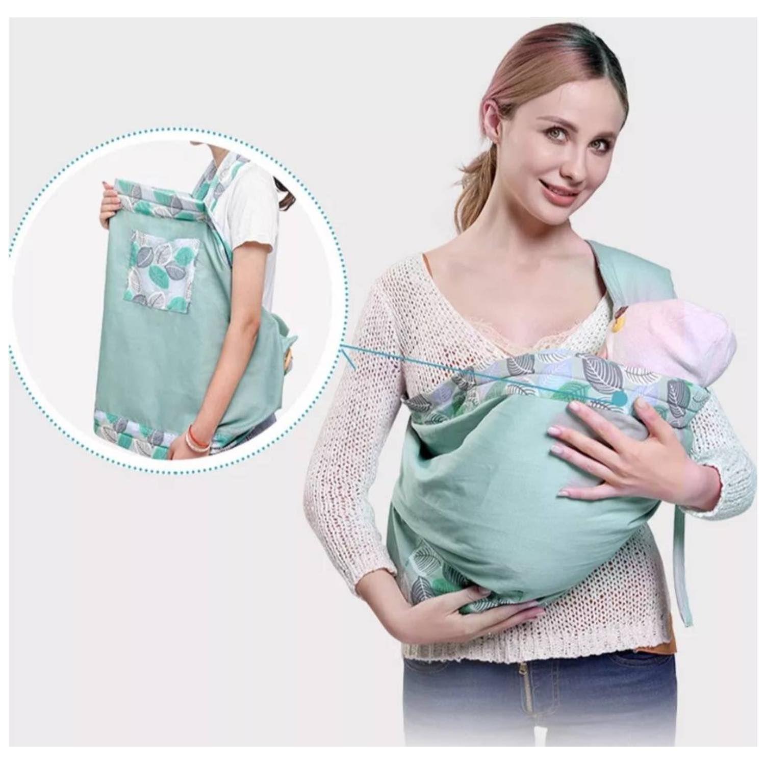 PORTA BEBE RECIEN NACIDO CABESTRILLO RESPIRABLE-1