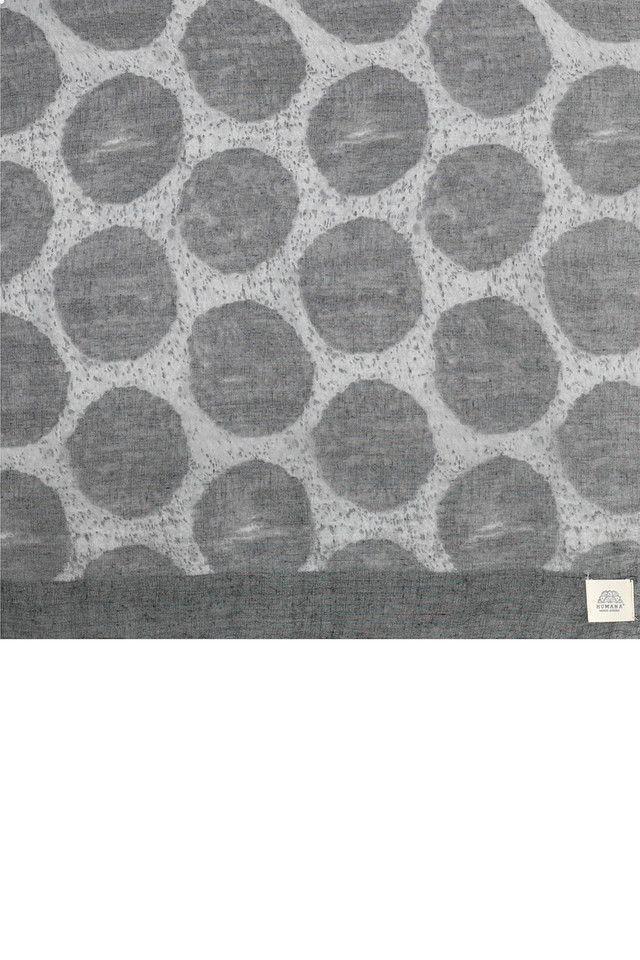 Pañuelo Estampado Dots Gris Humana-1