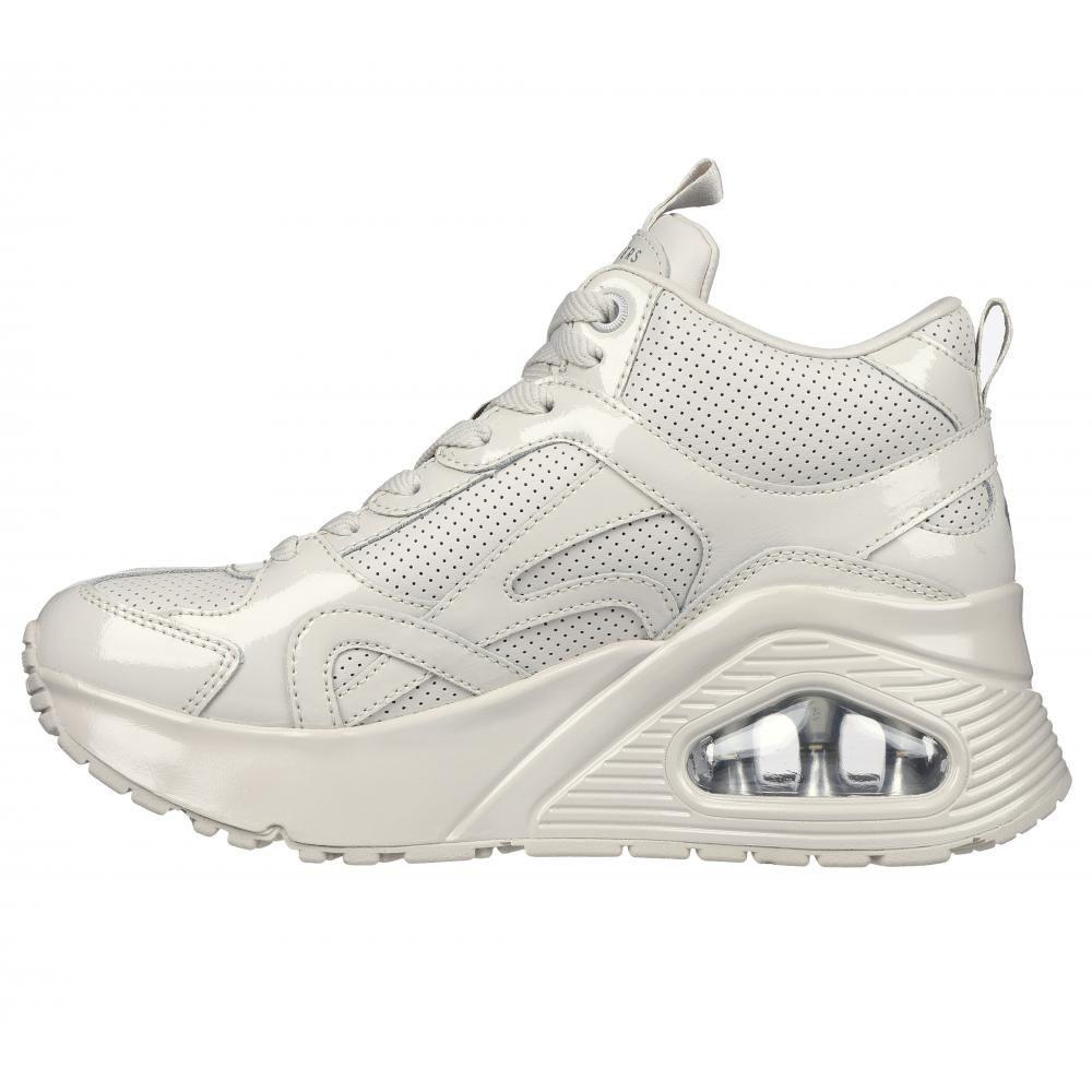 Zapatilla Mujer Uno Hi Beige Skechers-3