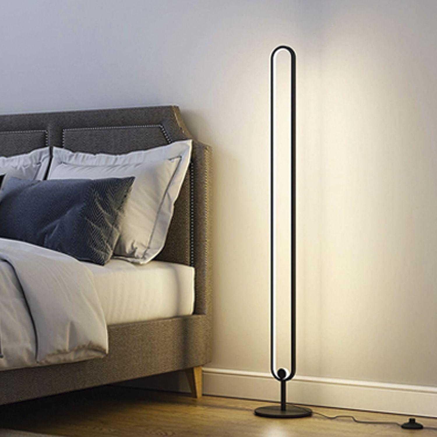 Lámpara de Pie LED Decorativa Con Control 104W 130CM-5