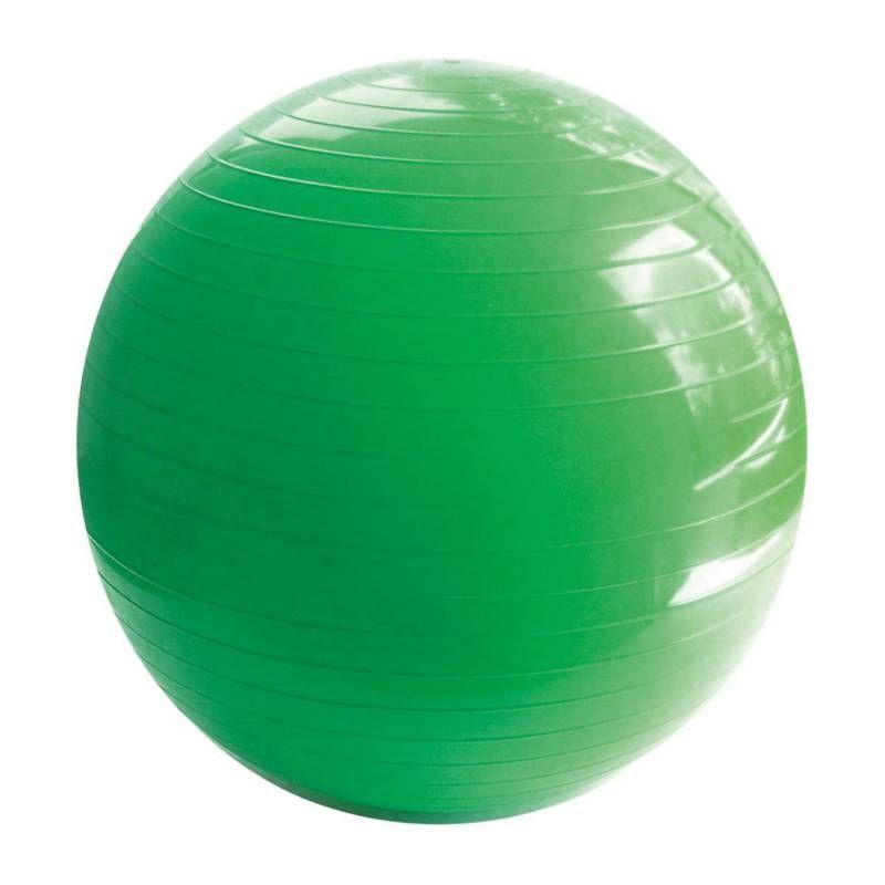 Oferta Pelota Balón 75 Cm Pilates Yoga verde  + Inflador-0