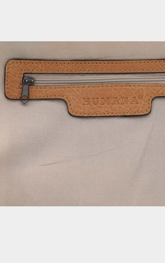 Cartera Hombro Sand Beige Humana-2