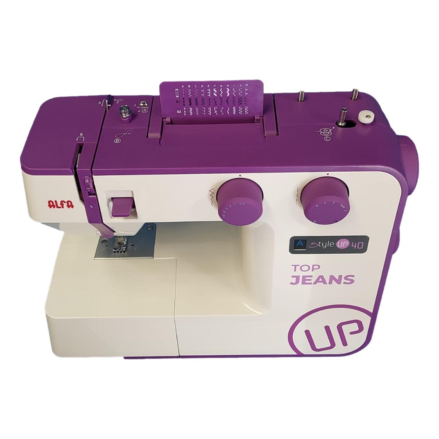 Maquina de coser Alfa Mod style 40 UP-3