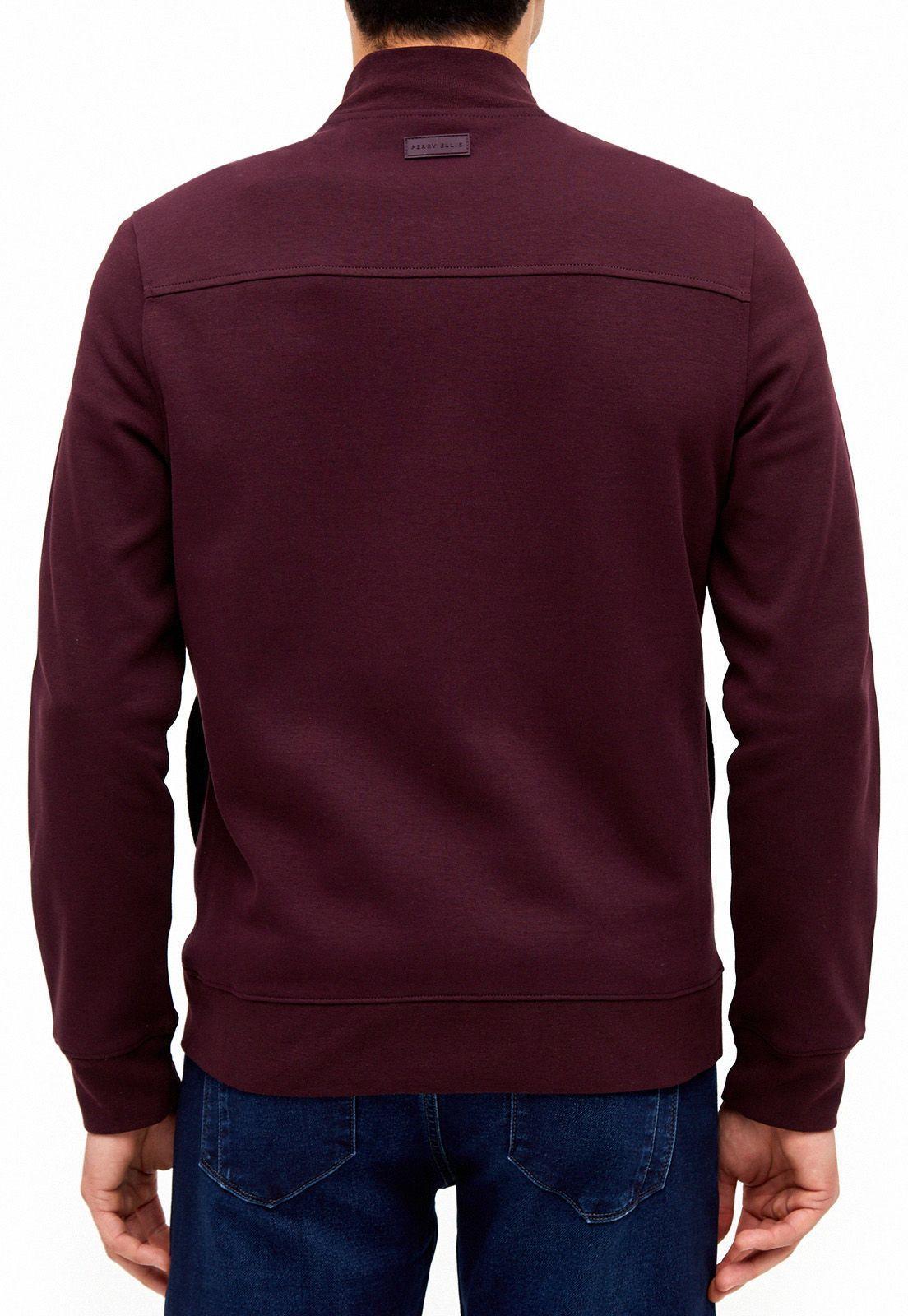 Polerón bomber quilted burdeo-2